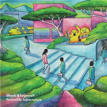 Shook & Legowelt - Technolife Supernature - Nightwind Records Shook & Legowelt - Technolife Supernature - Nightwind Records
