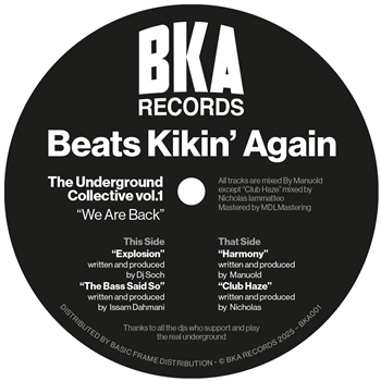 The Underground Collective vol.1 - BKA Records