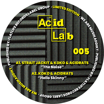 Various Artists - AcidLab 005 [silver colored vinyl] - Acid Techno