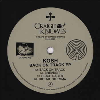 Kosh - Back on Track EP - Craigie Knowes