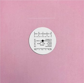 Coflo - Who The Frequency EP - Freerange Records