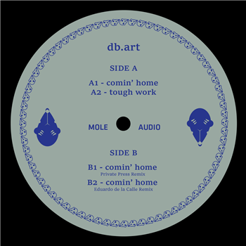 db.art - Comin Home w/ Private Press & Eduardo de la Calle Remixes - Mole Audio db.art - Comin Home w/ Private Press & Eduardo de la Calle Remixes - Mole Audio