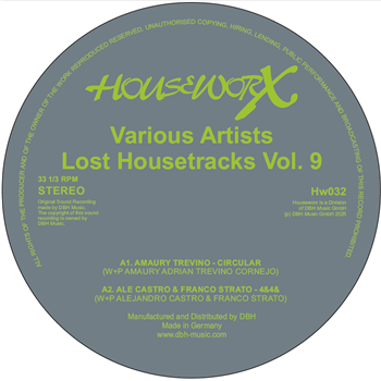 Various Artists - Lost Housetracks vol. 9 - HOUSEWORX Various Artists - Lost Housetracks vol. 9 - HOUSEWORX