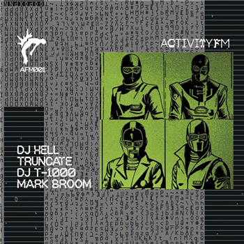 DJ Hell, Truncate, DJ T-1000, Mark Broom - AFM 001 (GREEN VINYL / incl Poster)  - ACTIVITY FM