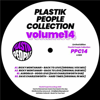 Ricky Montanari / Dave Charlesworth / Aurora B - Plastik People Collections Vol 14 - Plastik People