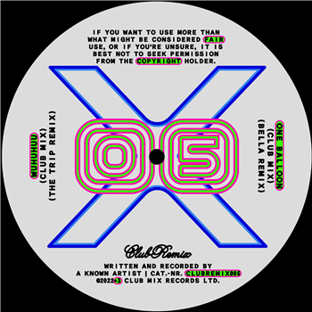 Known Artist - CLUB REMIX 005 - Club Mix Records Known Artist - CLUB REMIX 005 - Club Mix Records
