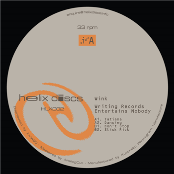 Wink - Writing Records Entertains Nobody - Helix Discs