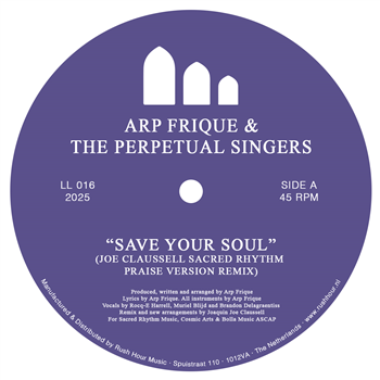 ARP FRIQUE & THE PERPETUAL SINGERS - SAVE YOUR SOUL (JOE CLAUSSELL SACRED RHYTHM PRAISE VERSION REMIX) - UNKNOWNUNKNOWN ARP FRIQUE & THE PERPETUAL SINGERS - SAVE YOUR SOUL (JOE CLAUSSELL SACRED RHYTHM PRAISE VERSION REMIX) - UNKNOWNUNKNOWN
