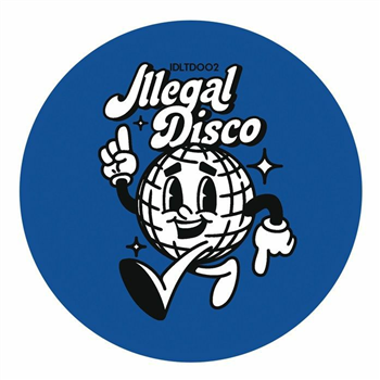 Monsieur Van Pratt / Boogietraxx - Illegal Disco Limited 002 - limited translucent blue vinyl - Illegal Disco Monsieur Van Pratt / Boogietraxx - Illegal Disco Limited 002 - limited translucent blue vinyl - Illegal Disco