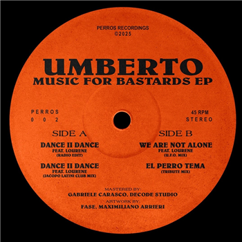 Umberto - Music For Bastards EP - Perros Recordings Umberto - Music For Bastards EP - Perros Recordings
