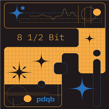 pdqb - 8 1/2 Bit - LP - orange, blue and white smashed vinyl - Synaptic Cliffs pdqb - 8 1/2 Bit - LP - orange, blue and white smashed vinyl - Synaptic Cliffs