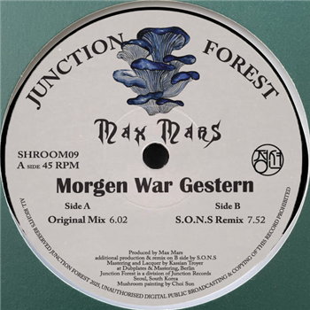 Max Mars - Morgen War Gestern - (One Per Person) - Junction Forest