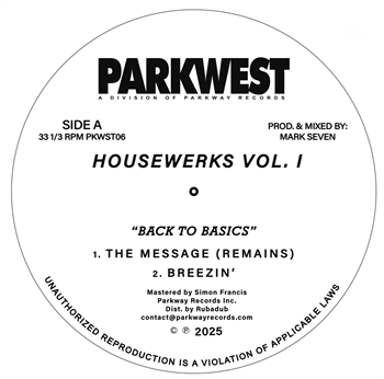 Mark Seven - Housewerks Vol I - Back II Basics - Parkwest