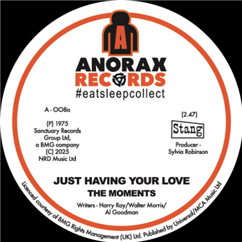The Moments / The Rimshots - ANORAX RECORDS