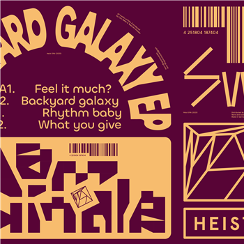 Dam Swindle - Backyard galaxy EP - Heist Recordings