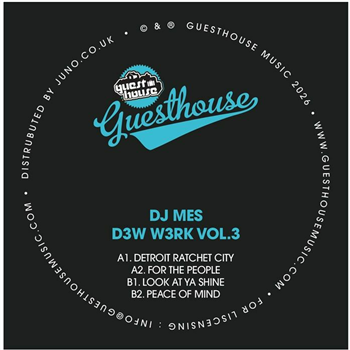 DJ Mes - D3w W3rk Vol 3 - Guesthouse