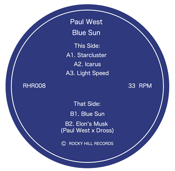 Paul West - Blue Sun - Rocky Hill Records