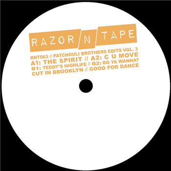 The Patchouli Brothers - Patchouli Brothers Edits Pt. 3 - Razor-N-Tape