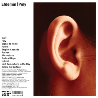 Efdemin - Poly - Ostgut Ton Efdemin - Poly - Ostgut Ton