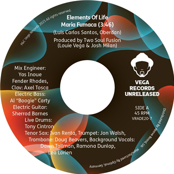 Elements of Life - VEGA RECORDS Elements of Life - VEGA RECORDS