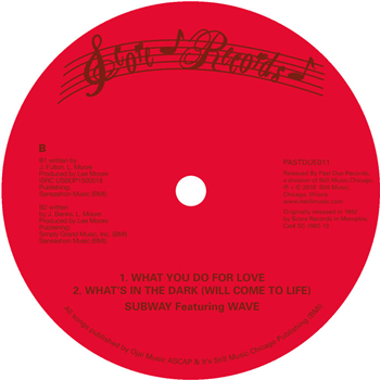 Subway Featuring Wave - Ten Toes Up - Past Due Records Subway Featuring Wave - Ten Toes Up - Past Due Records