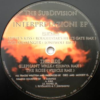 The Subdivision - Interpretazioni EP - Paradise Lost