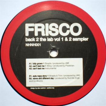 Frisco - Back To The Lab Vol 1 & 2 Sampler - Nohatsnohoods