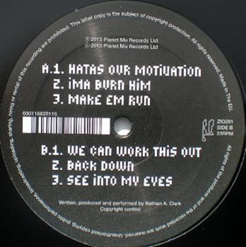 Dj Nate - Hatas Our Motivation - Planet Mu