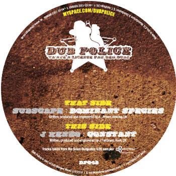 Subscape / J Kenzo - DUBPOLICE / SCION Limited Edition Pt.3  - Dub Police Records