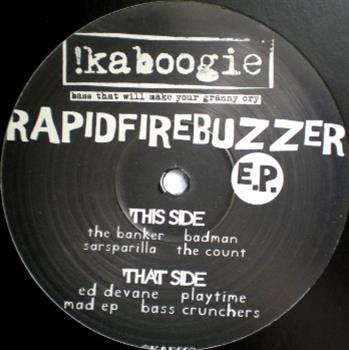 Various – Rapidfirebuzzer EP - Kaboogie