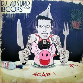 DJ ABSURD - I8COPS VOL 2 - Kiosk Records DJ ABSURD - I8COPS VOL 2 - Kiosk Records