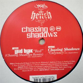 Chasing Shadows (12" Clear Red Vinyl) - Hench