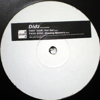 Didz - Missing Memory / Hot Gal Didz - Missing Memory / Hot Gal