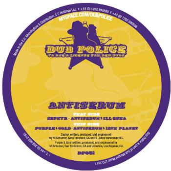 Antiserum & Ill-Esha / Antiserum & 12th Planet - Dub Police Records