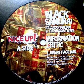 Black Samurai featuring The Ragga Twins & Daddy Freddy - Information Critic - Nice Up!