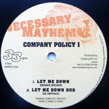 Dennis Brown - Company Policy 1 - Necessary Mayhem