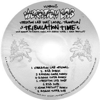 Vibration Lab & Linval Thompson - Tribulation Time (2 X 12") - Vibration Lab Vibration Lab & Linval Thompson - Tribulation Time (2 X 12") - Vibration Lab