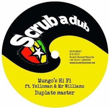 Mungos Hi Fi Ft Yellowman & Mr Williamz - Dubplate Master - Scotch Bonnet Records