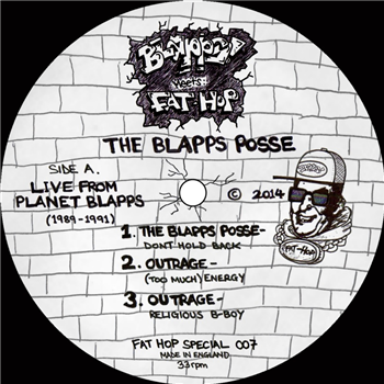 The Blapps Posse - Live From Planet Blapps (1989-1991) - Fat Hop Records