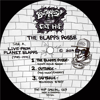 The Blapps Posse - Live From Planet Blapps (1989-1991) - Fat Hop Records The Blapps Posse - Live From Planet Blapps (1989-1991) - Fat Hop Records