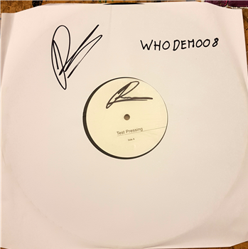 WHODEM008 J.Robinson WhoDemSound Signed Test Press (1 Per Customer) - WhoDemSound