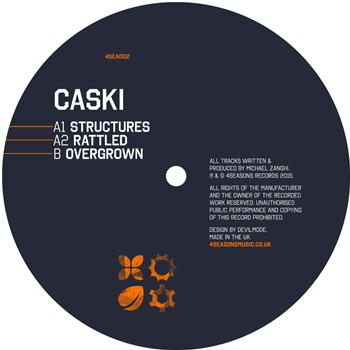 Caski - Structures EP - 4 Seasons Records