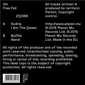 Jlin - Free Fall EP - Planet Mu