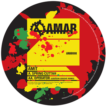 Amit (Incl Addison Groove Remix) - AMAR Records