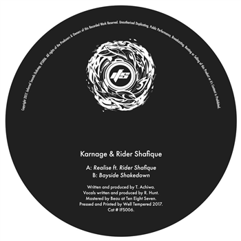 Karnage & Rider Shafique - Realise - Infernal Sounds