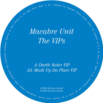 Macabre Unit - The VIPs [10" Vinyl] - Nomine Sound