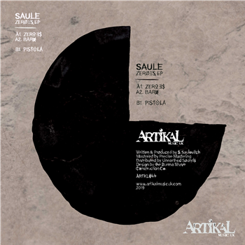 Saule - Zeroes EP - Artikal Music