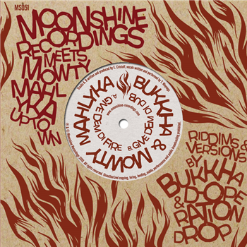 Moonshine Recordings Meets: Mowty Mahlyka Uptown ft Bukkha & D-Operation Drop [2x7"] - Moonshine Recordings