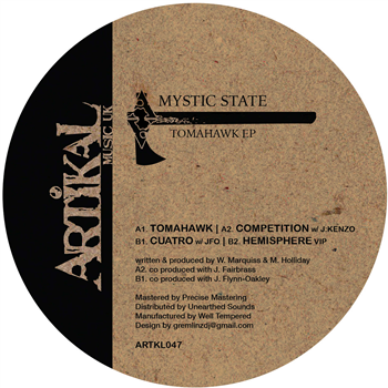 Mystic State - Tomahawk EP - Artikal Music