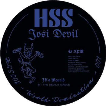 Josie Devil - Jd’s Wourld - (One Per Person) - Homemade Soundsystem Josie Devil - Jd’s Wourld - (One Per Person) - Homemade Soundsystem